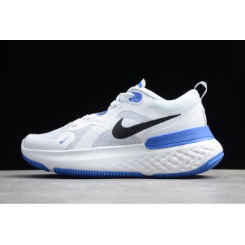 2020 Nike Epic React Flyknit 3 White Royal Blue CW1777-200 Shoes